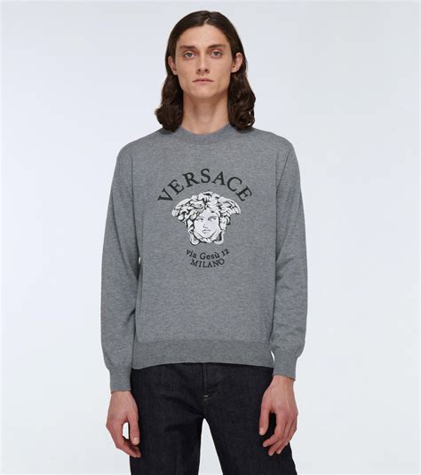 versace pullover medusa herren|Versace sweatshirt.